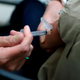 A nurse administers a vaccination at a facility in Mount Vernon, Ohio.
